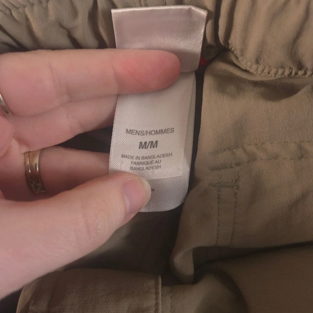 VINTAGE The North Face Pants Mens M  Straight Leg Cargo Convertible Hiking Y2K